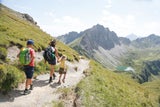 Familien-Wanderung in Bezau im Bregenzerwald.