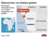 Österreicher von Elefant totgetrampelt