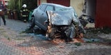 Unfall Lodz Kreisverkehr