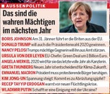 Wer 2020 wichtig wird