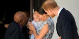 So goldig! Erster Auftritt von Archie in Afrika