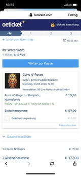 Guns N‘ Roses: Konzertverbot, aber Ticketverkauf