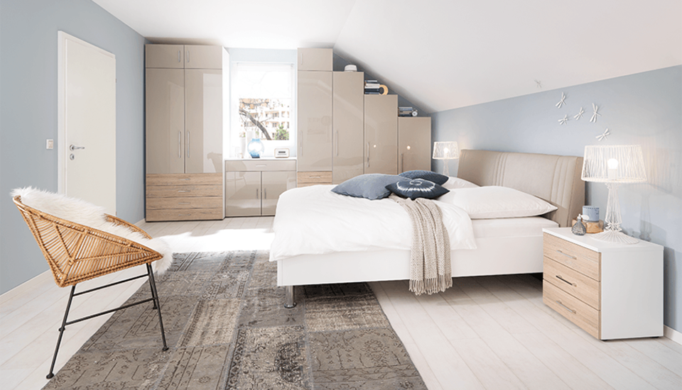 XXXLutz - ADV - Kleine Schlafzimmer - Einbaumöbel - 960x550