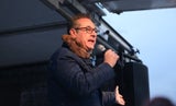 Strache bei erster Demo fürs Rauchen