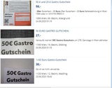 Erste Gastro-Gutscheine werden auf Willhaben verscherbelt