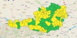 Diese Bezirke sind derzeit noch coronafrei
