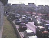 Mega-Stau auf Wiener Tangente nach Fahrzeug-Brand