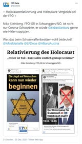 Wirbel um Posting von FPÖ-Gemeinderat
