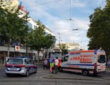 Scooter-Fahrer stürzte in Floridsdorf auf Bim-Gleise