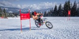 Marcel Hirscher mit seinem Motocross-Bike auf der Piste