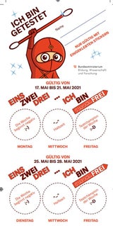 Testpass: Schüler kommen mit Sticker ins Lokal