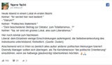 Gudenus Freundin Facebook