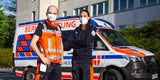 Kinder nahmen Abkürzung über Wiener Tangente