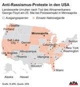 Tote, Gewalt & Zerstörung: USA versinken im Chaos