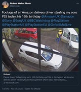 Dreist: Amazon-Fahrer klaute PS5 eines Kunden