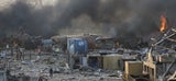 Unfassbare Bilder zeigen Beiruts Ground Zero