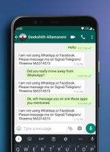 Die wichtigste App für WhatsApp-Aussteiger