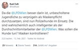 Innenministerium prüft Klage gegen Rudi Fußi