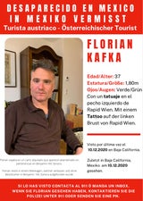 Wiener seit zwei Wochen in Mexiko verschwunden