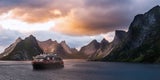 Schiff die Lofoten