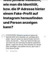 Tajana Gudenus outet Hass-Drohung im Internet