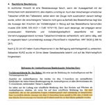 Faksimile des Akts bezüglich der Falschaussage von Sebastian Kurz 6