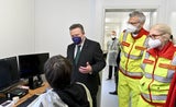 Michael Ludwig bei der Gurgelbox