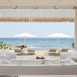 Blick auf den Strand des Danai Resorts