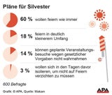 Umfrage: 60 Prozent wollen Silvester so feiern wie immer