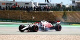 Kimi Raikkönen baut Unfall in Portimao