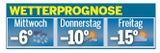 Minus 40 Grad am Berg! Die Wetterprognose für Cortina
