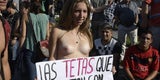 Sexy Busen-Protest gegen Oben-Ohne-Verbot
