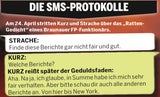 Geheimes SMS-Protokoll: Die Kurz-SMS an Strache