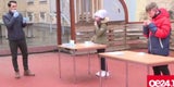 Hier werden die ersten Schulkinder getestet