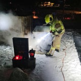 Kurioser Einsatz: Grab am Friedhof in Flammen?