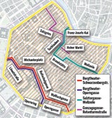 Autofreie WIener Innenstadt Wiener City