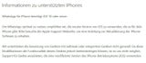 Auf diesen iPhones funktioniert WhatsApp ab sofort nicht mehr