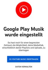 Google stampft Musik-App ein: So retten Sie Ihre Songs