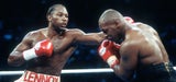 Mike Tyson und Lennox Lewis 2002