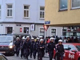 Erneute Eskalation bei Demo in Wien