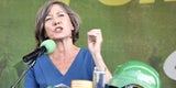 Birgit Hebein bei wahlveranstaltung