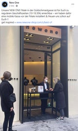 Filiale New One Juwelier in Wien