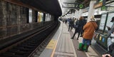 Trotz Lockdown weiter volle U-Bahn-Stationen