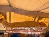 Sensationsfund! Altägyptische Sarkophage in Grabstätte entdeckt