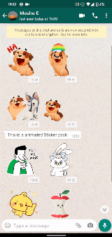 WhatsApp bald mit animierten Stickern