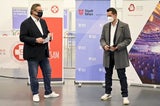 Mückstein zum Auftakt im Impf-Einsatz