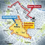Akademikerball: 2.700 Polizisten für 2.800 Aktivisten