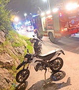Unfall Wildschönauer Landesstraße von Niederau in Richtung Mühltal