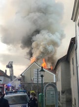 Polizei-Inspektion & Hotel in Perchtoldsdorf brannten