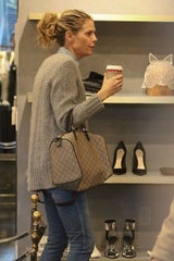 Heidi Klum shoppt ohne Make-up